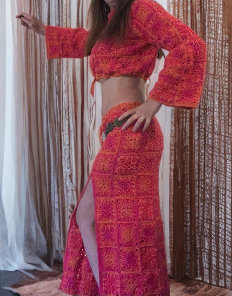 BREE SET crochet pattern , crochet set pattern, crochet dress pattern