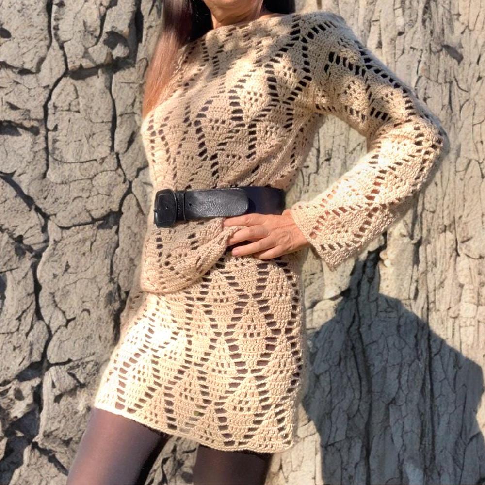 ATHENA SET pattern, crochet pattern, crochet dress pattern