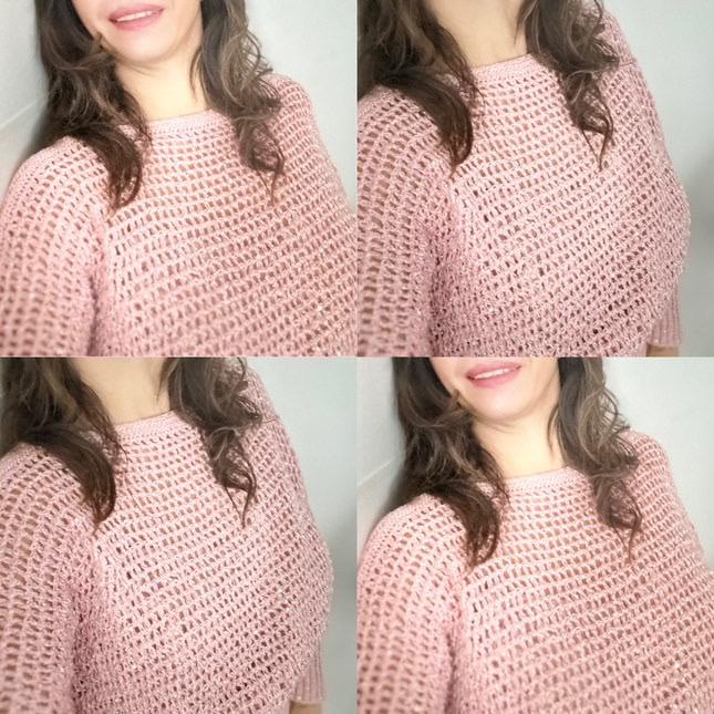 IDA SWEATER PATTERN, crochet pattern, crochet sweater pattern.