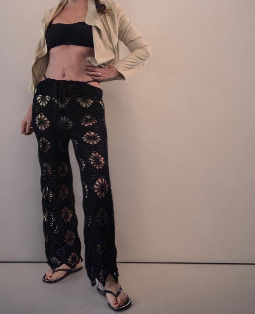 ZOE PANTS PATTERN, crochet pants pattern, granny squares pants, pants pattern, granny squares pants pattern, crochet pattern, pants