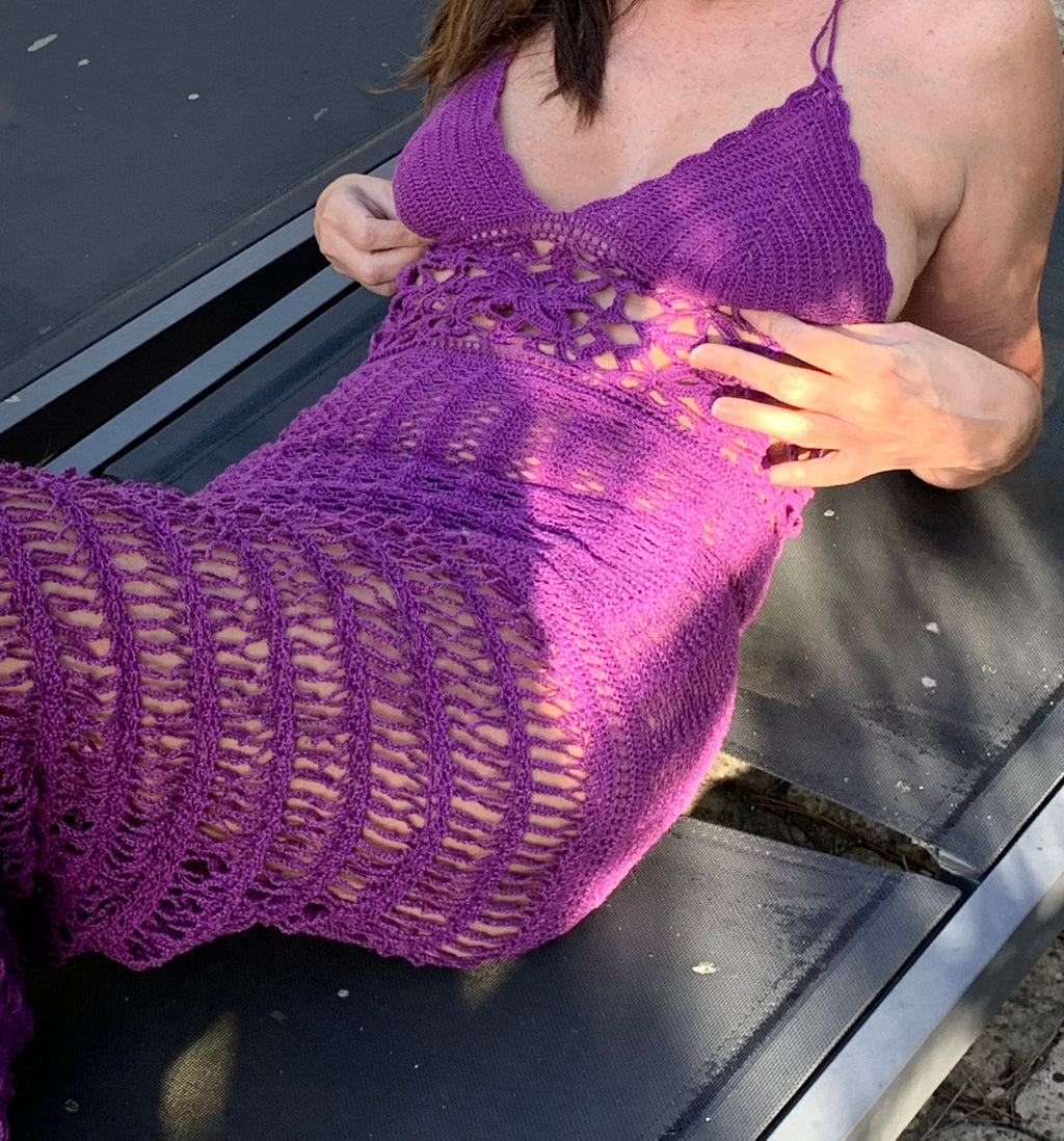 Lydia dress crochet pattern, crochet dress