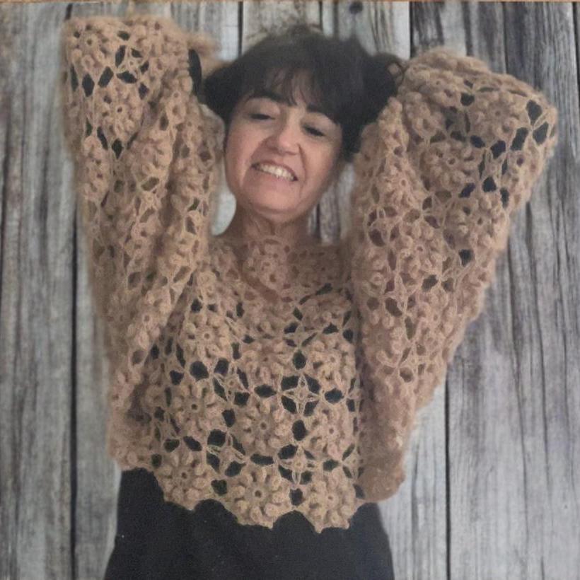 CHLORIS SWEATER PATTERN, crochet sweater, crochet pattern, crochet sweater pattern