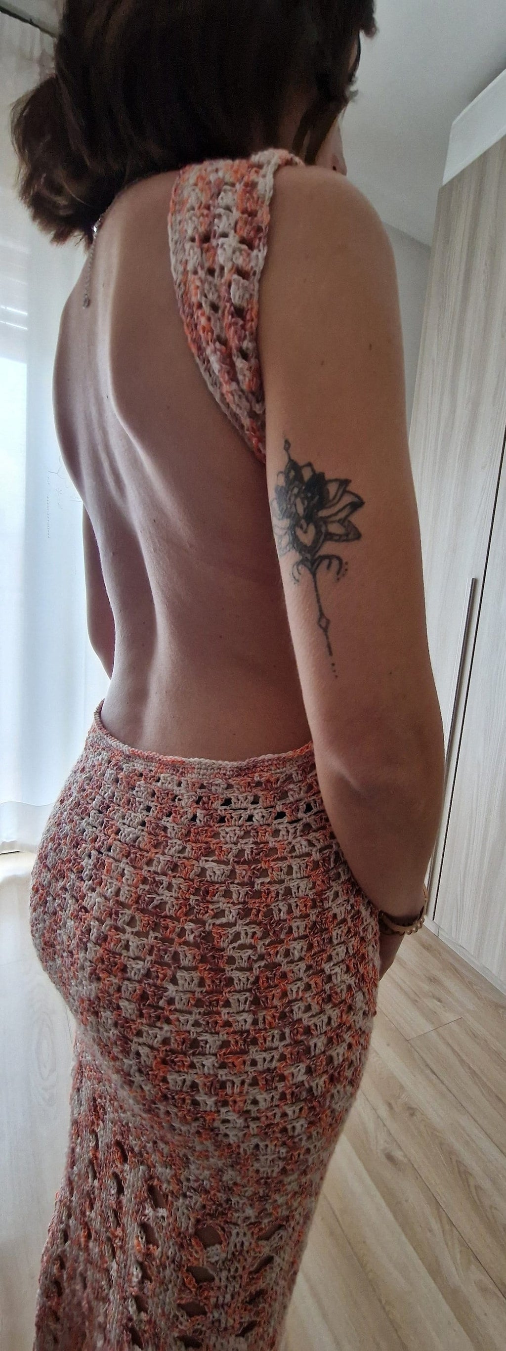 Marine dress crochet pattern