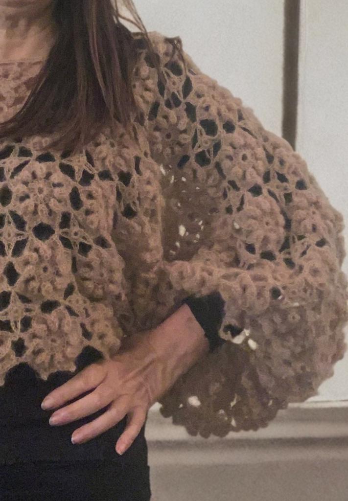 CHLORIS SWEATER PATTERN, crochet sweater, crochet pattern, crochet sweater pattern