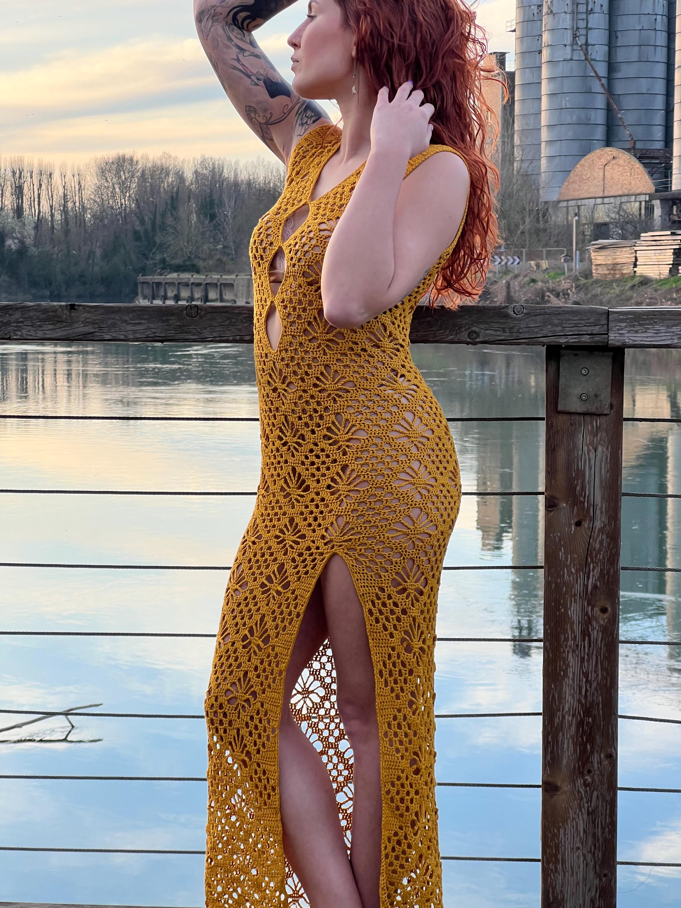 HERA DRESS PATTERN, crochet dress pattern, crochet pattern, dress pattern, crochet dress