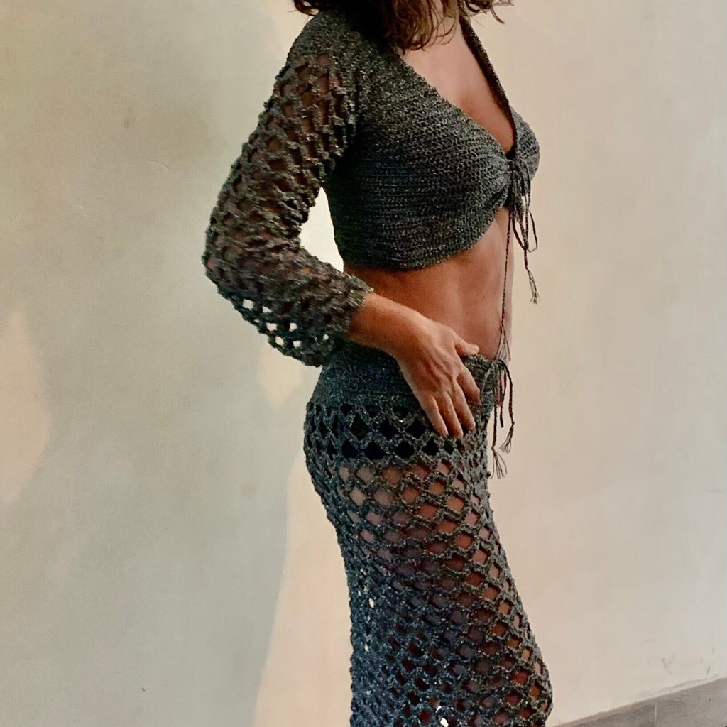 Lurex set CROCHET PATTERN