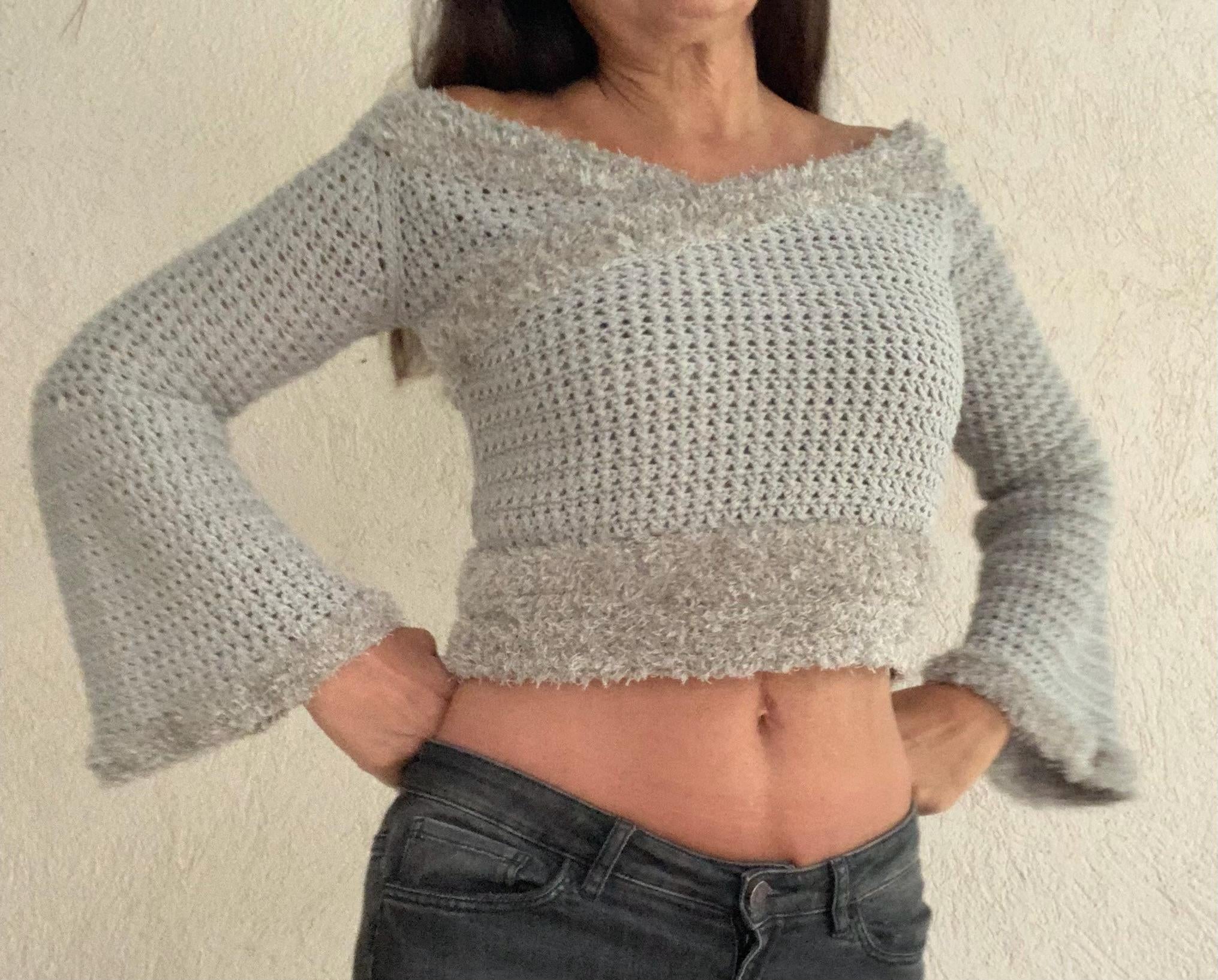 CALLIOPE SWEATER PATTERN, crochet sweater pattern, sweater pattern