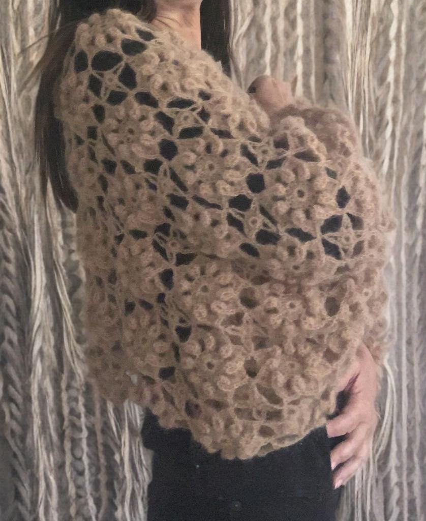 CHLORIS SWEATER PATTERN, crochet sweater, crochet pattern, crochet sweater pattern