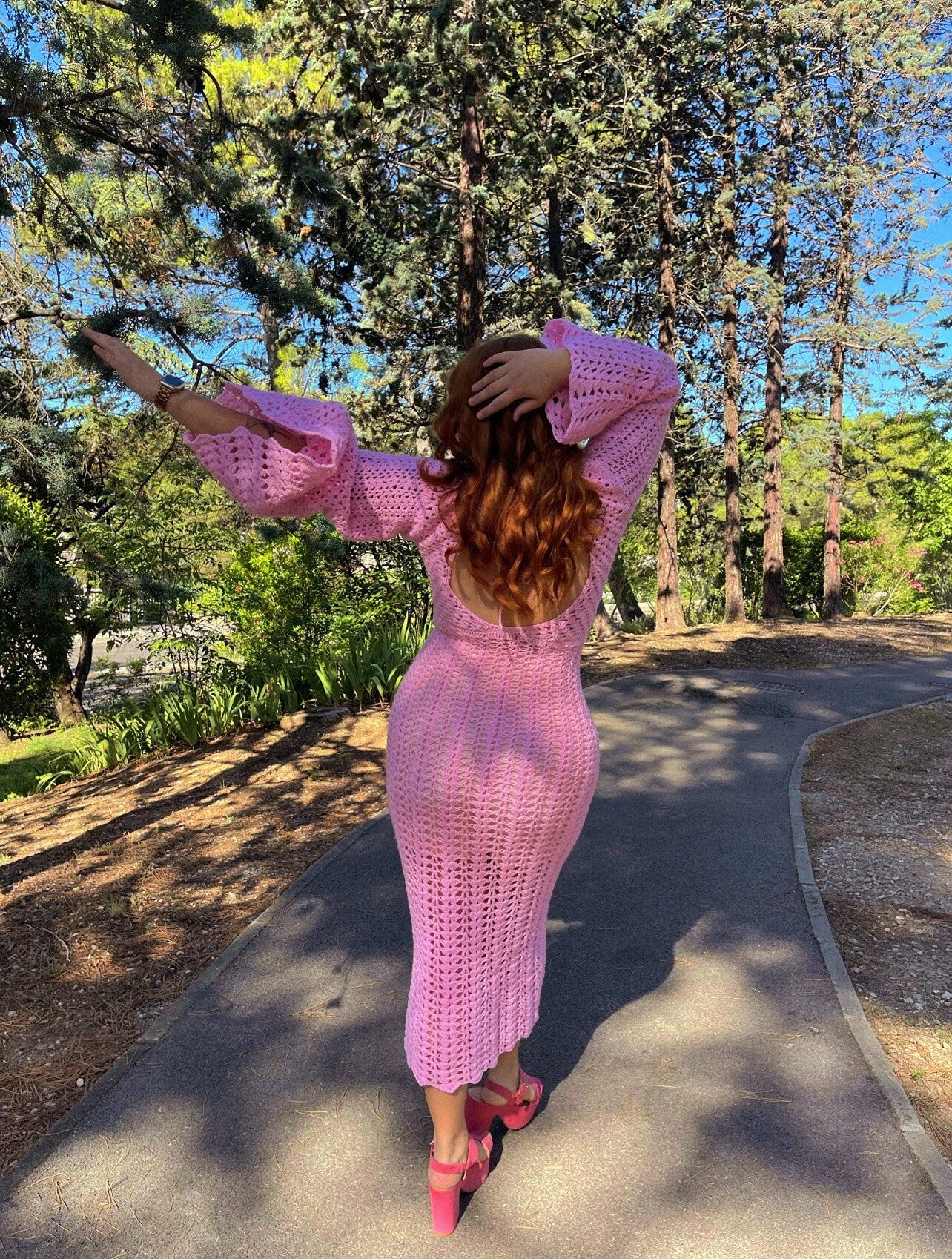 Maya dress crochet pattern. Crochet dress pattern,