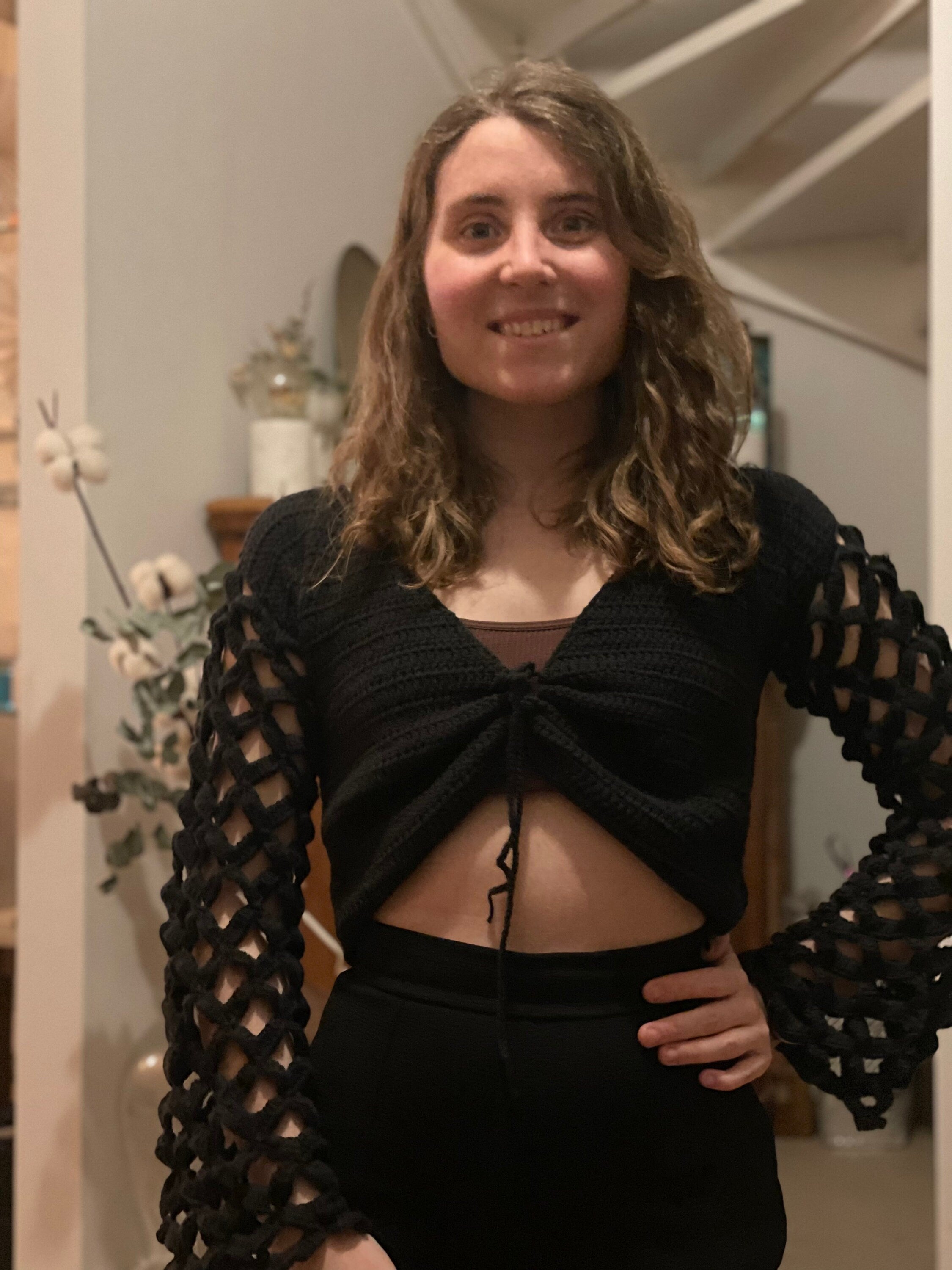 Lurex top CROCHET PATTERN