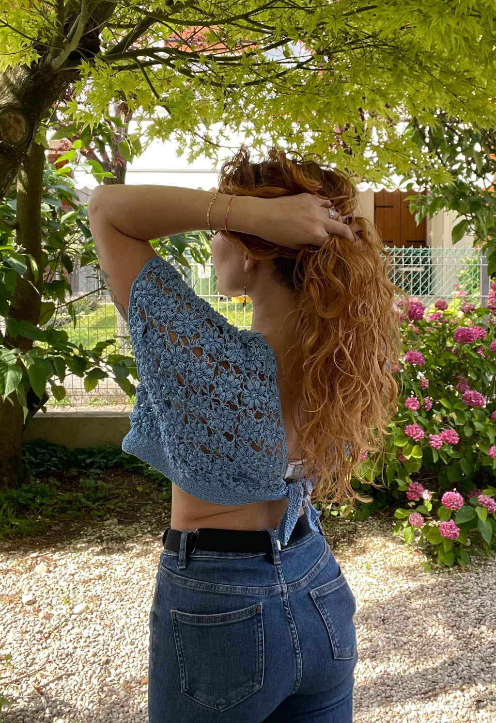 LILI CROP TOP pattern, crop top pattern, crochet pattern, crochet crop top pattern