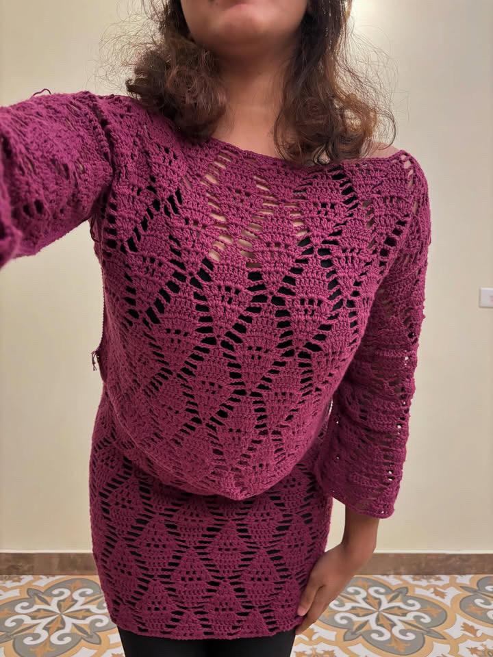 ATHENA SET pattern, crochet pattern, crochet dress pattern