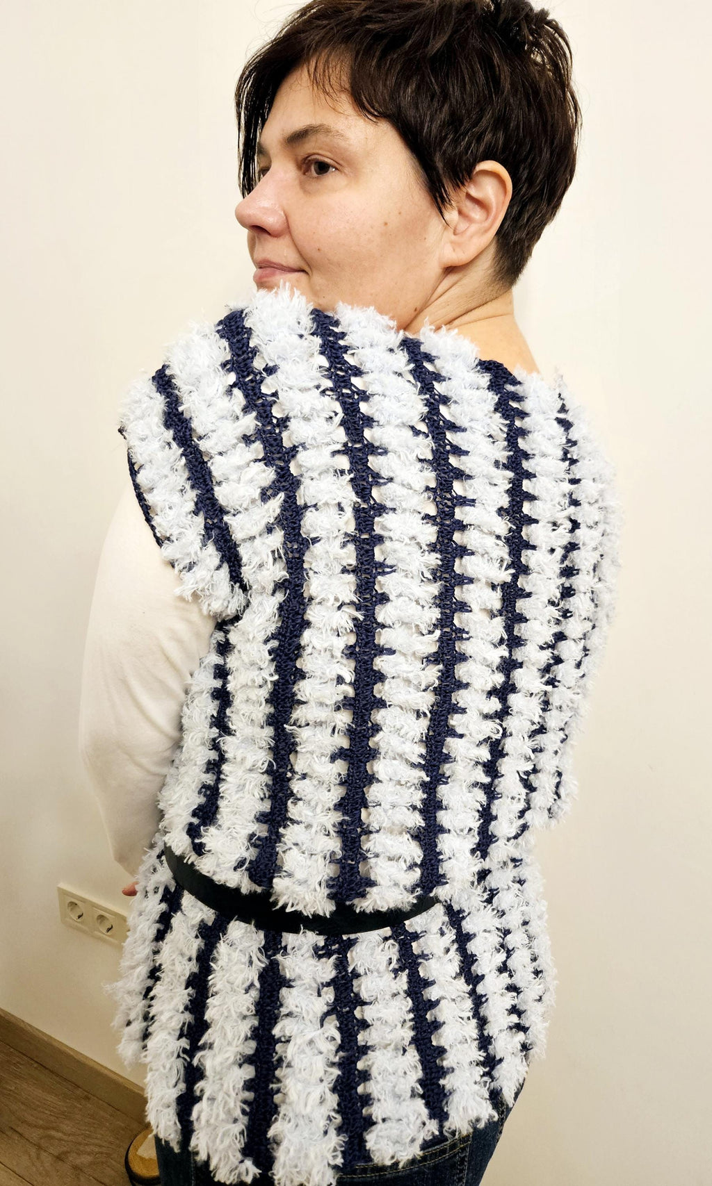 EDNA JACKET PATTERN, crochet jacket pattern, crochet cardigan pattern