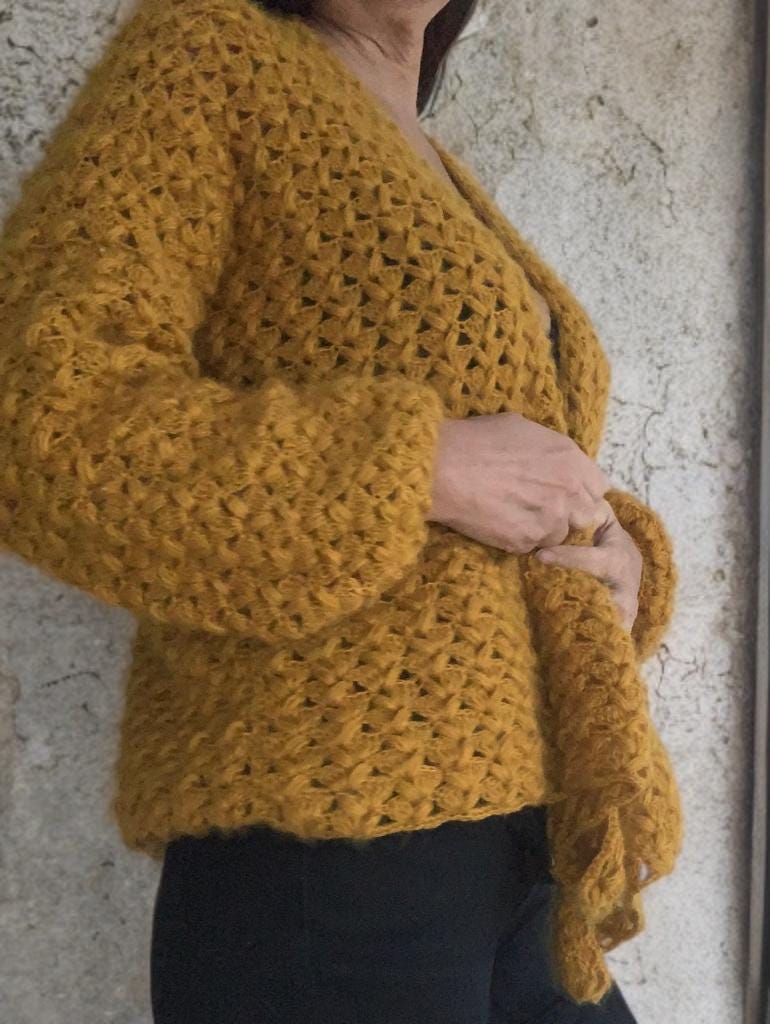 HEART SWEATER pattern, crochet sweater pattern, crochet pattern, sweater pattern