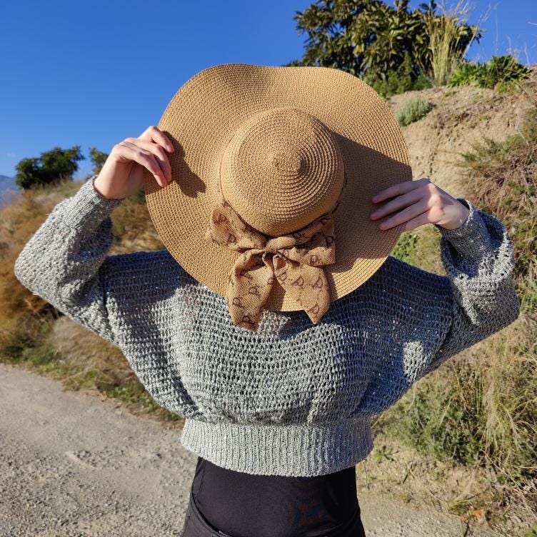 IDA SWEATER PATTERN, crochet pattern, crochet sweater pattern.