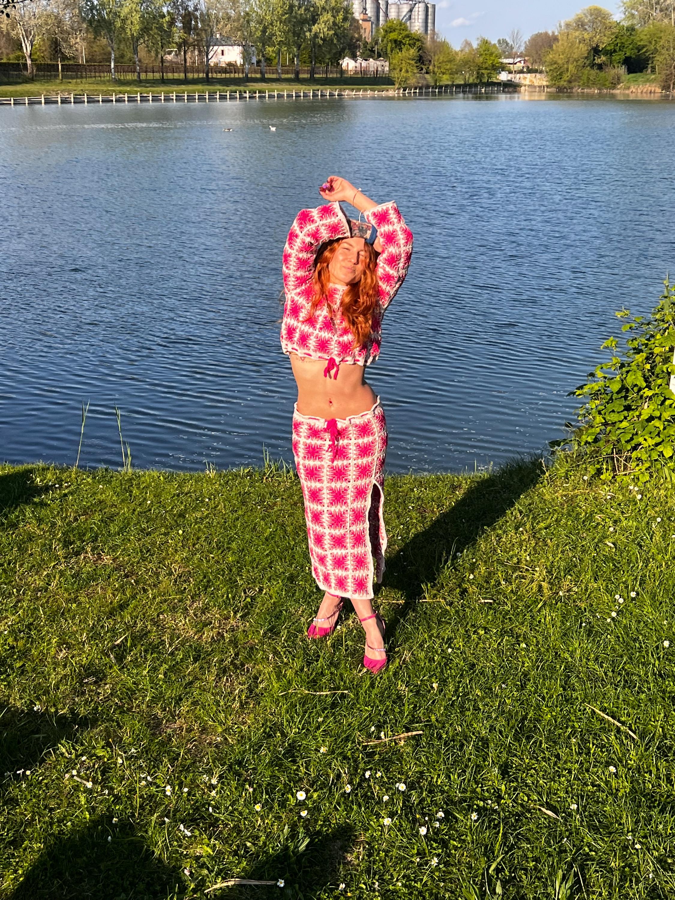 BREE SET crochet pattern , crochet set pattern, crochet dress pattern