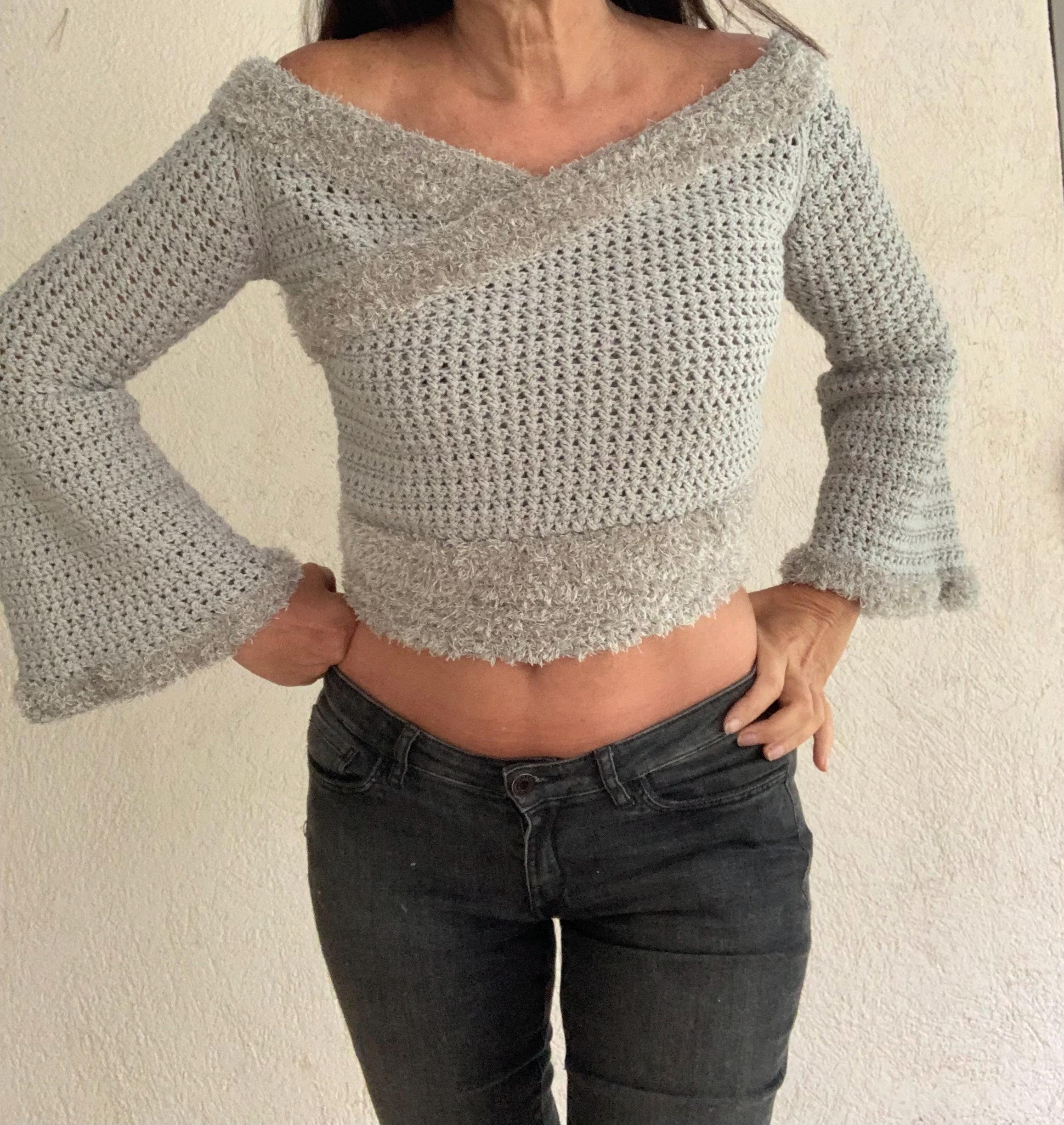CALLIOPE SWEATER PATTERN, crochet sweater pattern, sweater pattern
