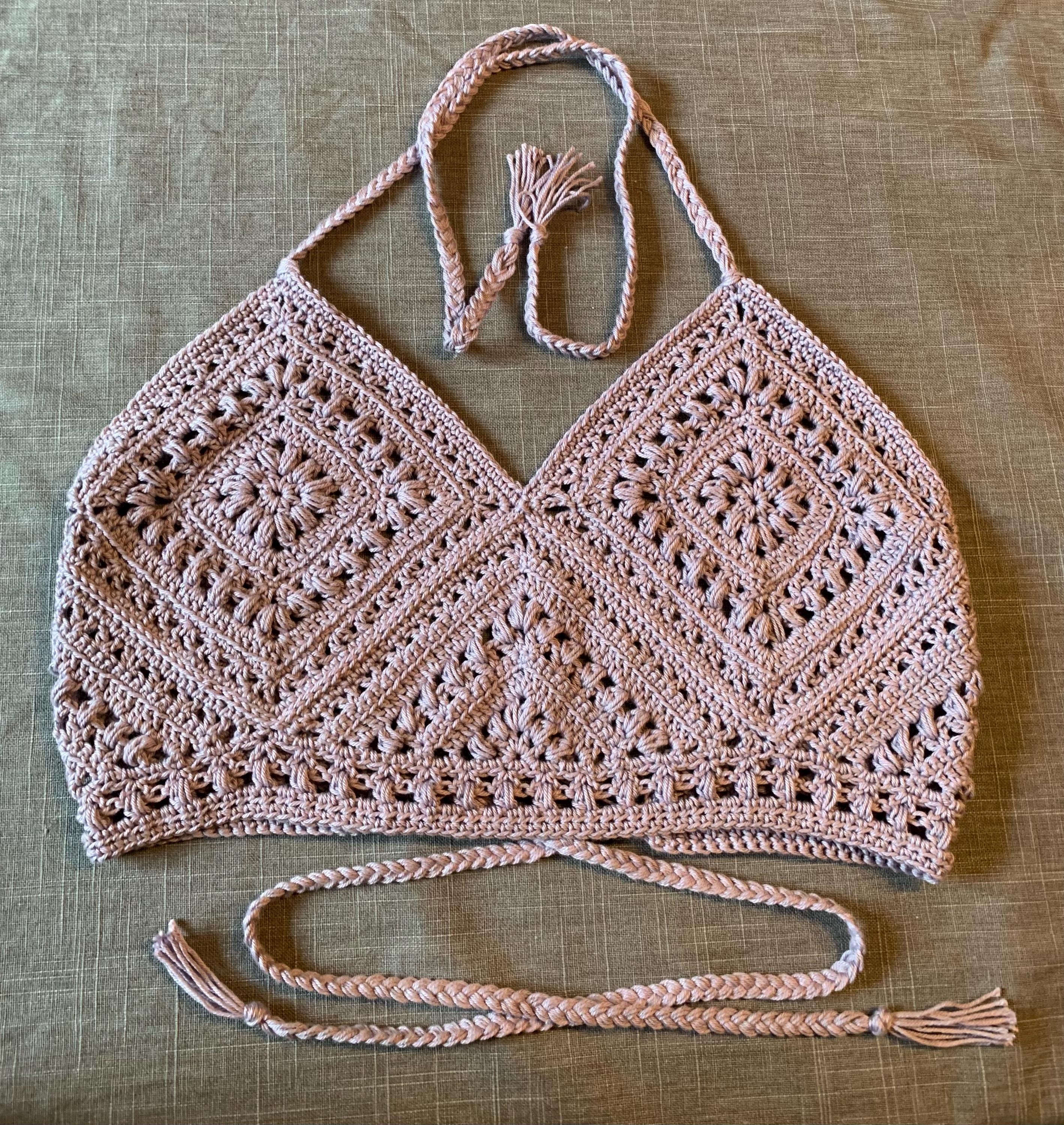 Cathy Bralette Crochet Pattern DIY Bralette Retro Bralette Pattern Vintage Style Cathy Bralette Crochet Top Instructions Handmade Bralette