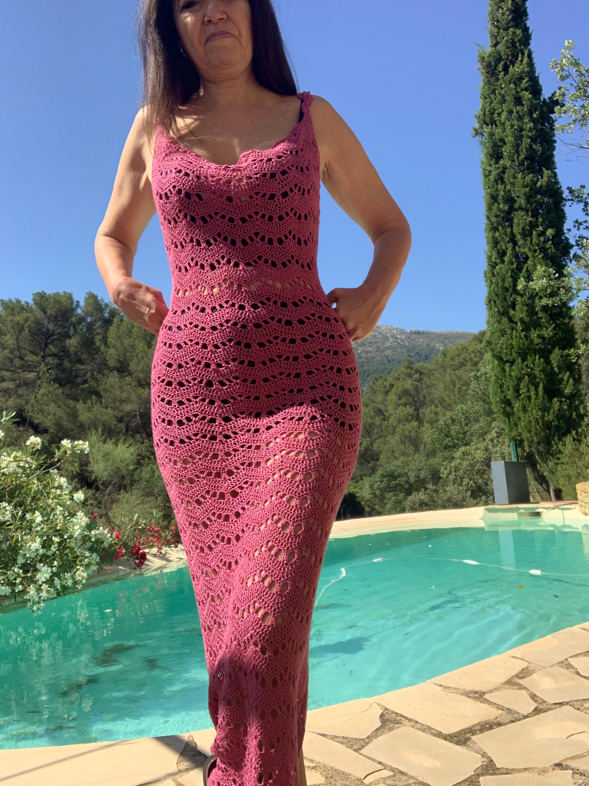 Crochet dress pattern - Rhea dress pattern - dress pattern - crochet pattern