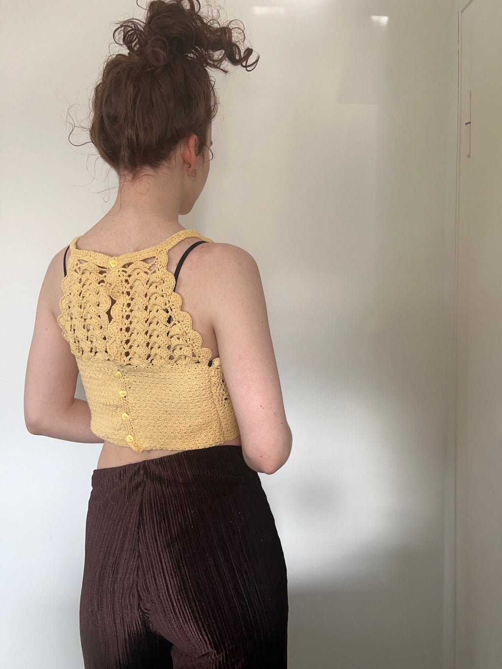 Crochet crop top pattern.  Astrid crop top pattern