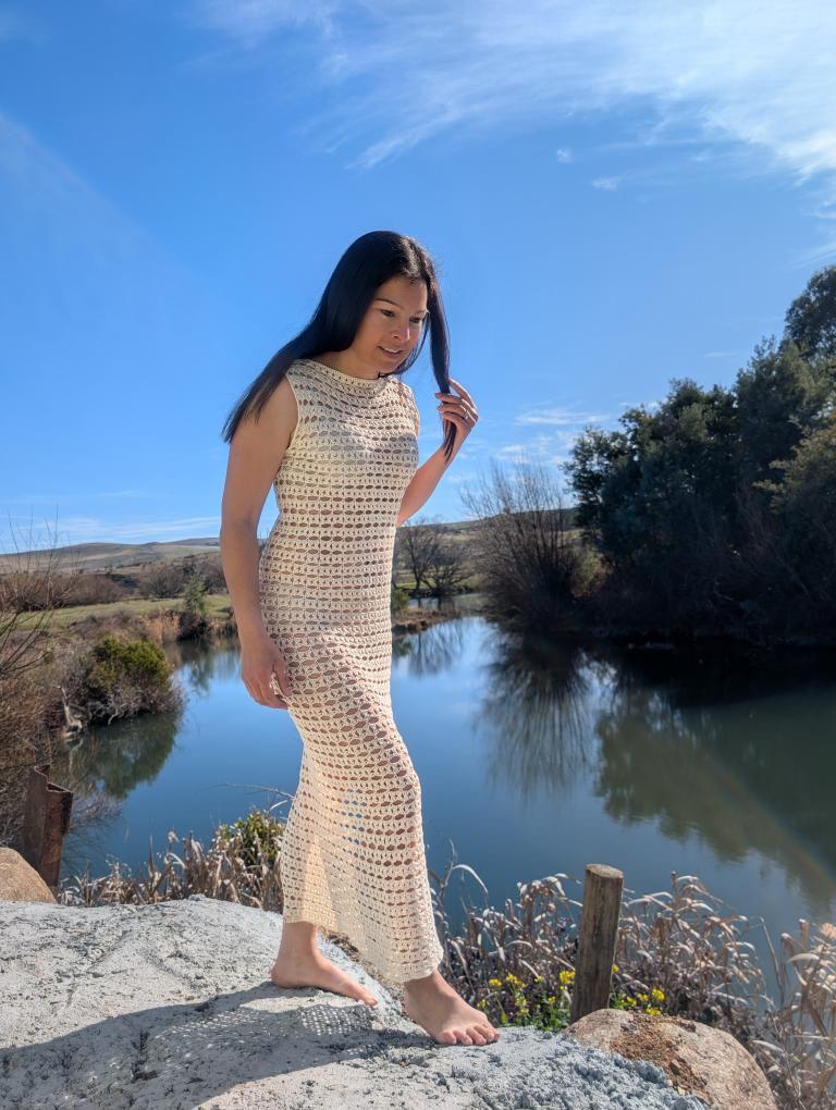 STELLA DRESS PATTERN, crochet dress pattern, dress pattern, crochet pattern