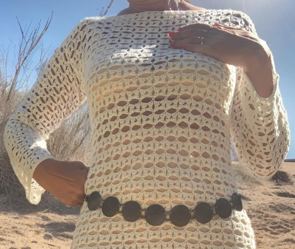 STELLA DRESS PATTERN, crochet dress pattern, dress pattern, crochet pattern