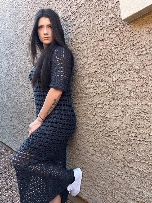 STELLA DRESS PATTERN, crochet dress pattern, dress pattern, crochet pattern