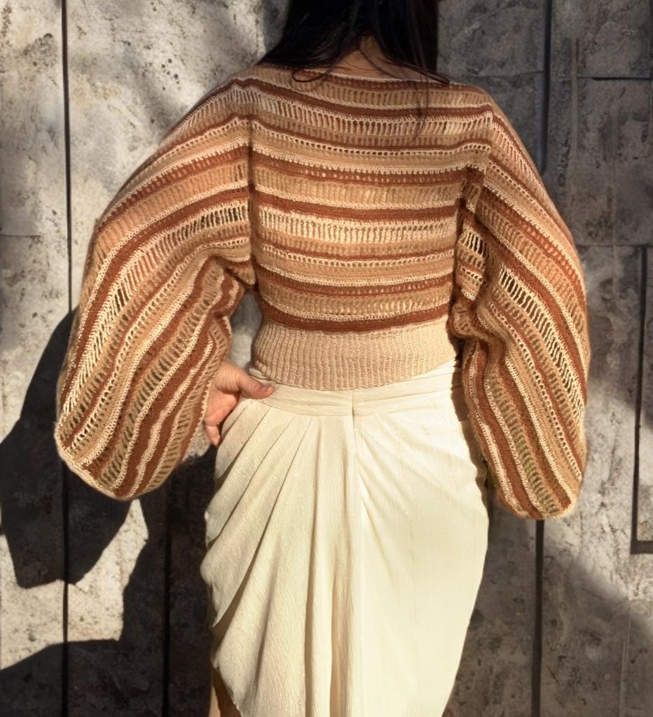 THEIA SWEATER PATTERN, sweater pattern, crochet sweater pattern