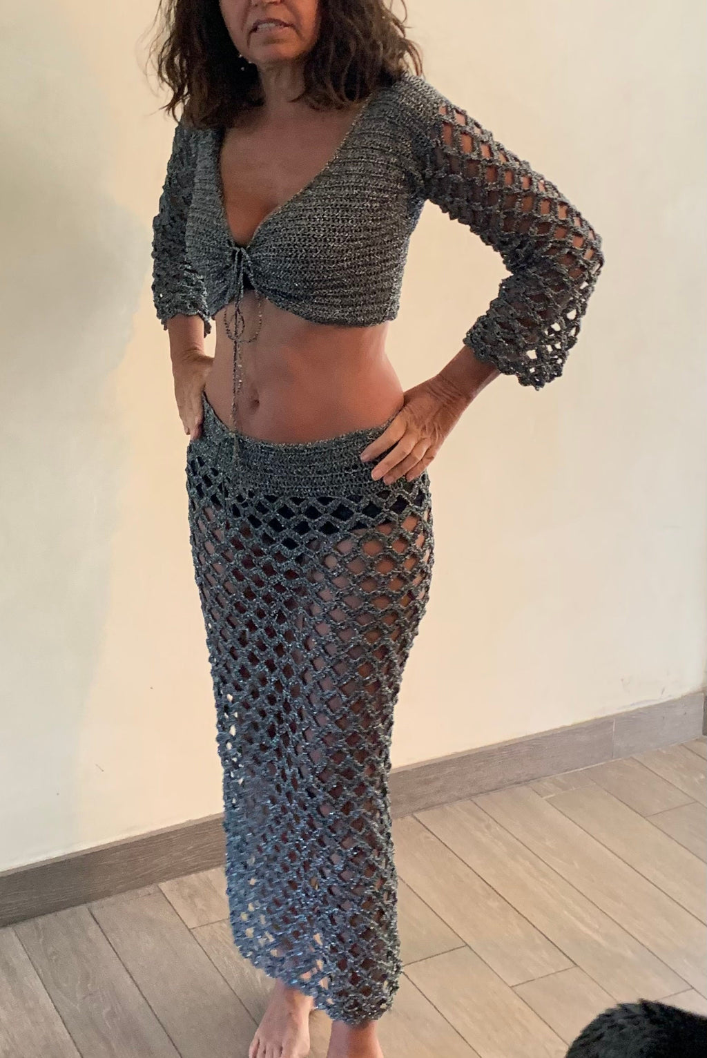 Lurex top CROCHET PATTERN