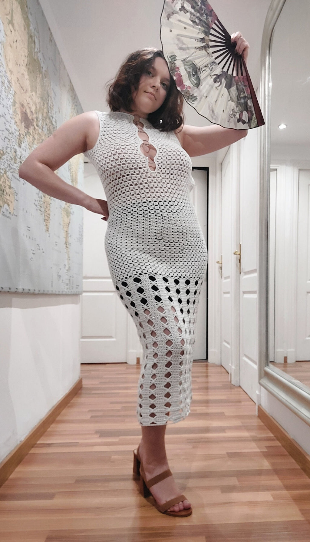 Marine dress crochet pattern